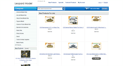 Desktop Screenshot of leopardmodel.com
